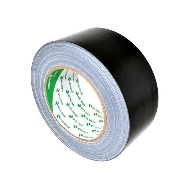 Nichiban Gaffa Tape 50mm 50mtr. Zwart